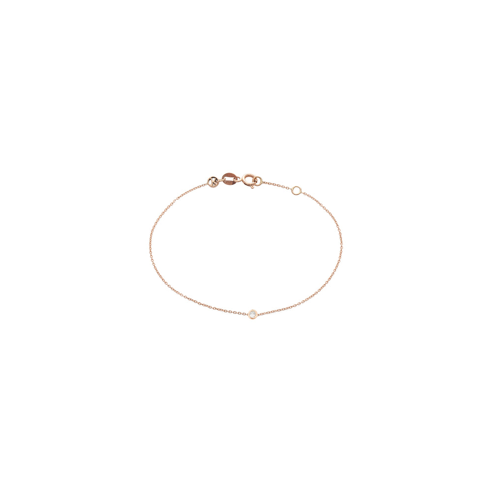 Solitaire Chain Bracelet