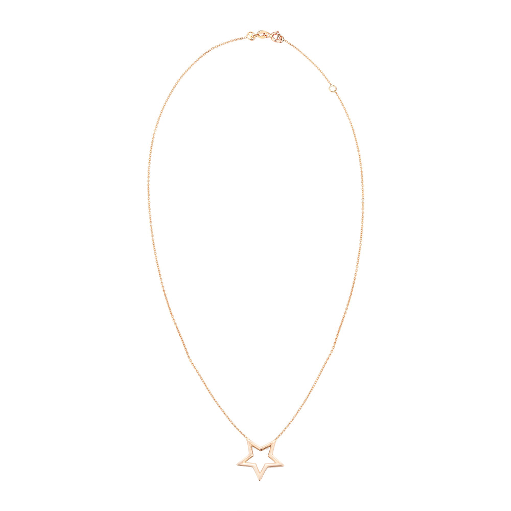 Medallion Wire Star Small Size Necklace