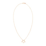 Medallion Wire Star Small Size Necklace