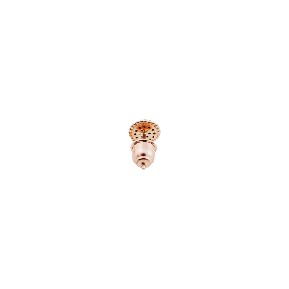 Beads Disc Stud (Single)