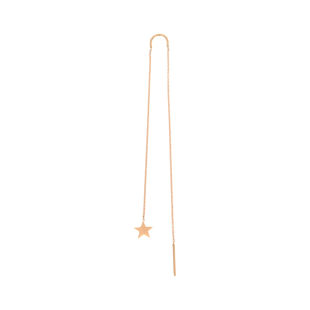 Bidik Star Long Chain Earring (Single)