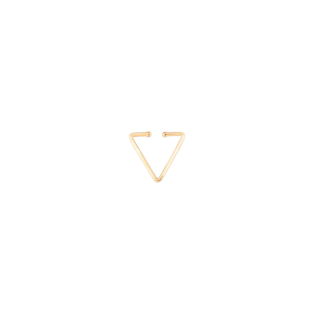 Triangle Cuff (Single) - Gold
