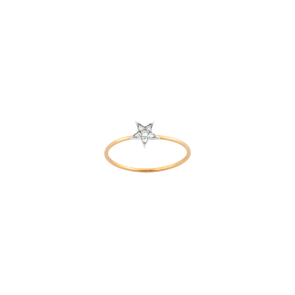 Wonder Woman Star Ring - White Diamond