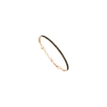 Single Bar Beaded Ball Long Bangle