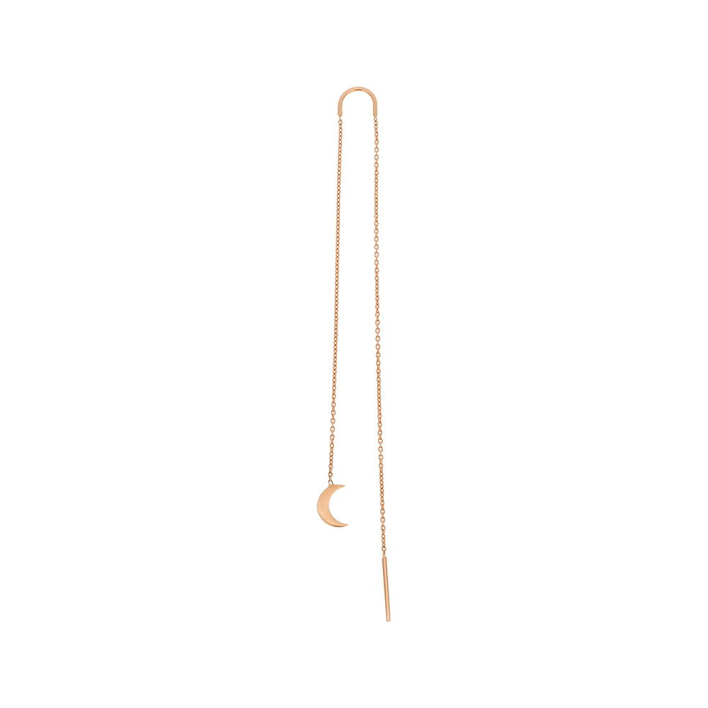 Bidik Moon Long Chain Earring (Single)