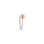 Lumiere Bar Chain Stud (Single)