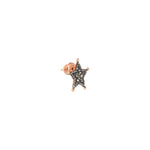 Sheriff Star Stud (Single) - Champagne Diamond