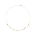 Seed Tassel Necklace - Gold