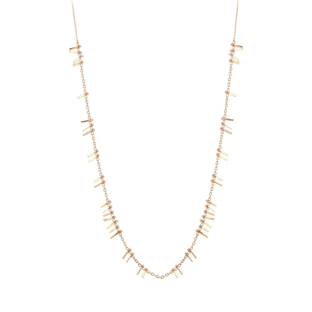 Seed Tassel Necklace 60cm