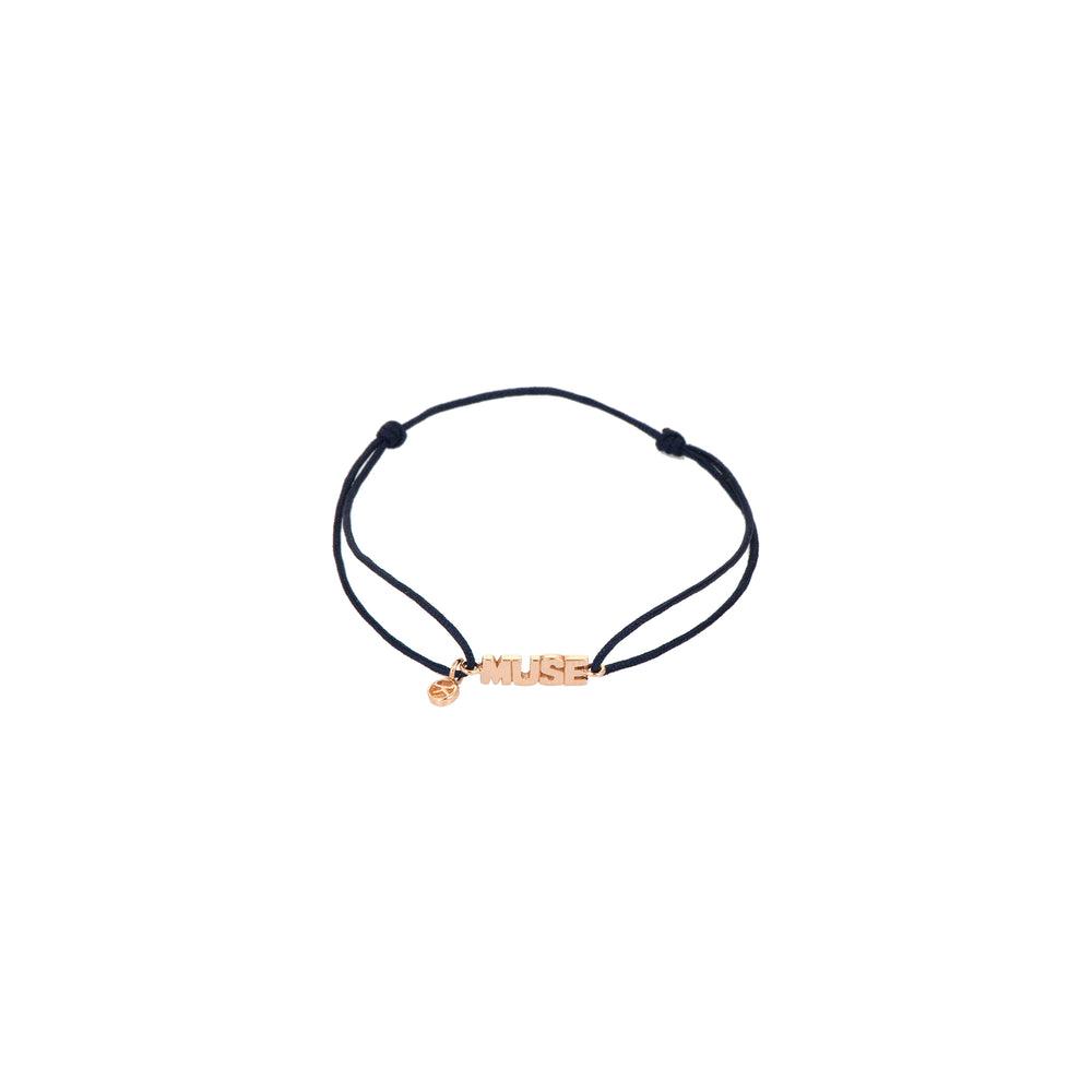 Muse cord bracelet - Gold