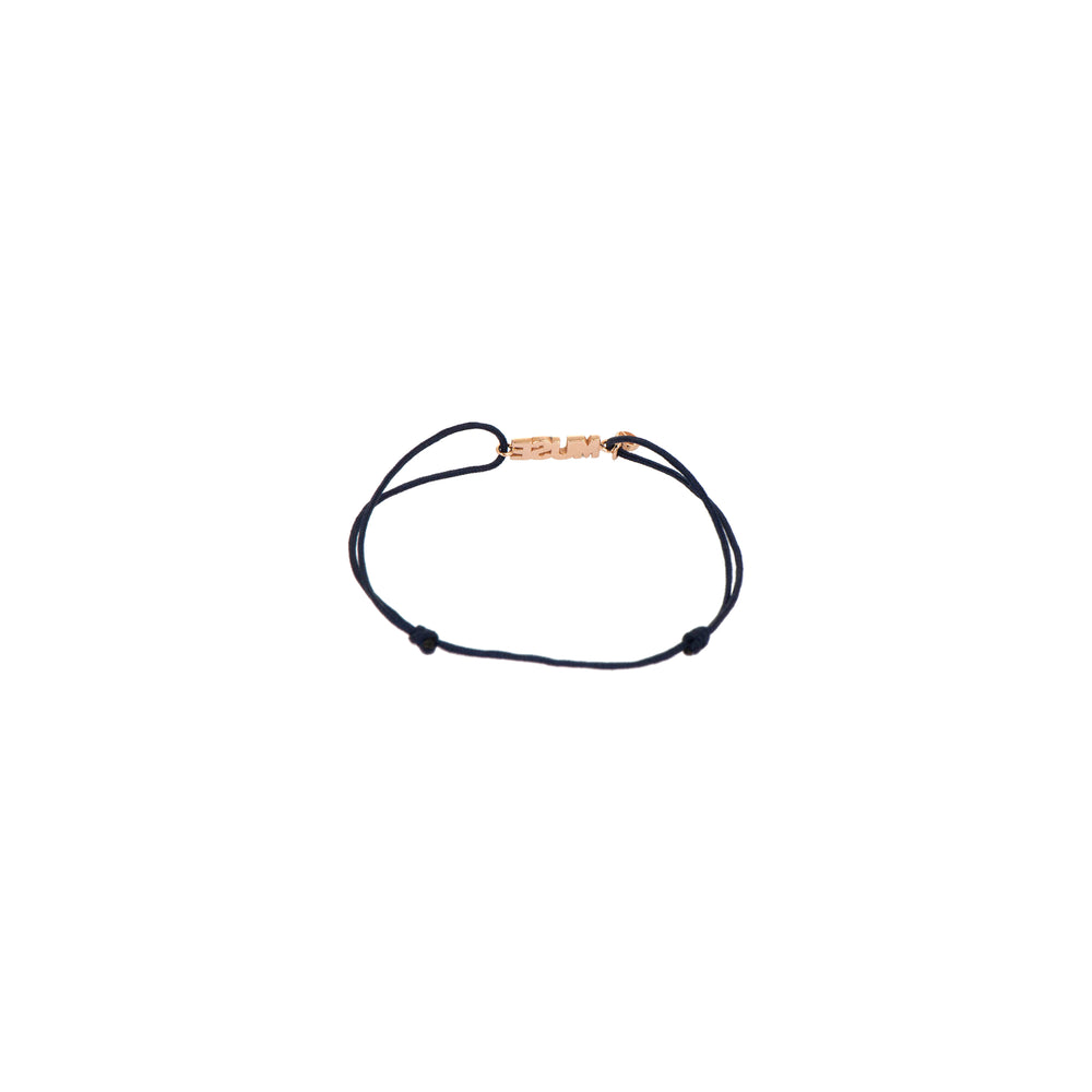 Muse cord bracelet - Gold