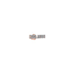 COOL MAMA Stud Earring (Single) - White Diamond