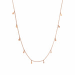 Drop Seed Necklace (50cm) - Gold