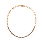 Beads Single Row Choker - Champagne Diamond