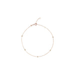 5 Solitaires Anklet