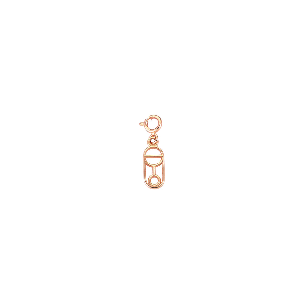 Woman Sign Charm - Gold