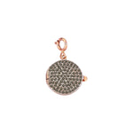 Locket Charm - Champagne Diamond