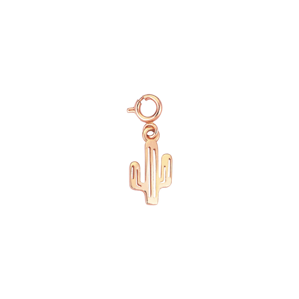 Cactus Charm - Gold