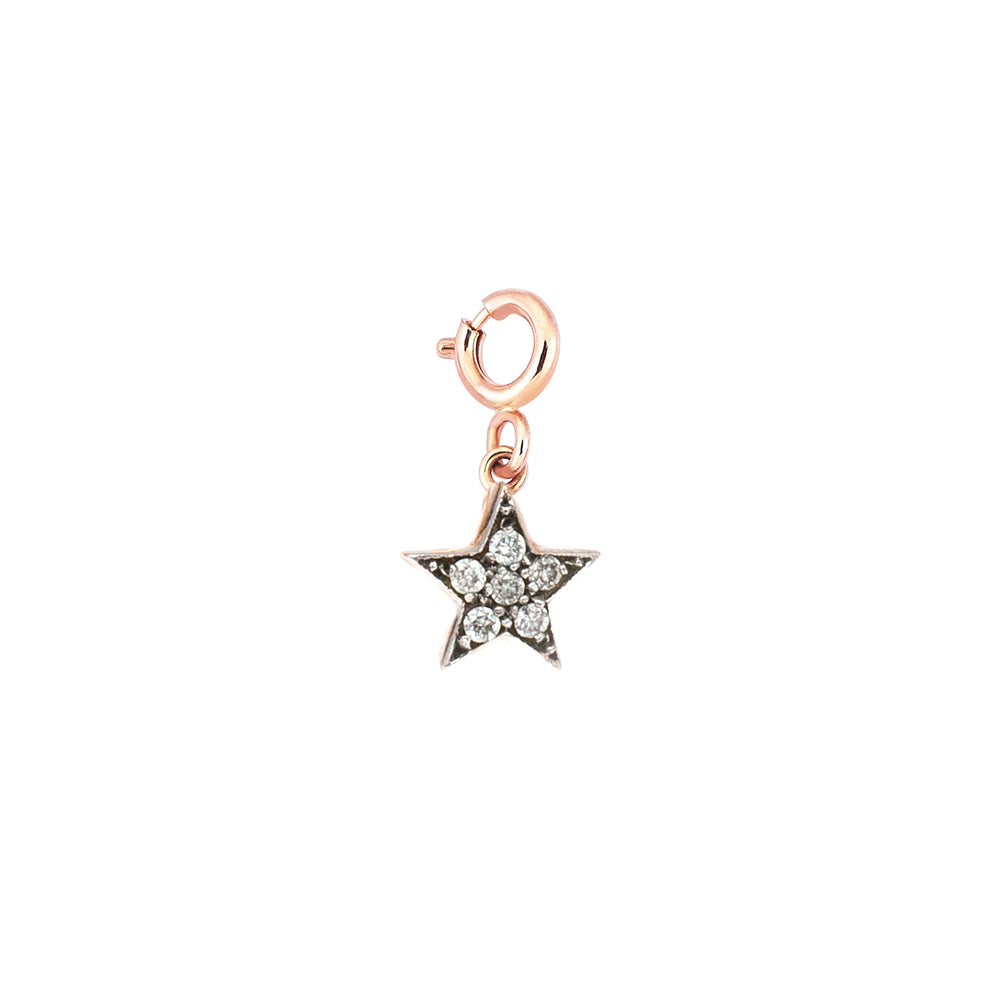 Bidik Star Charm - White Diamond