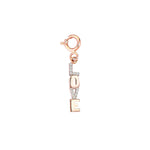 Love Charm - White Diamond (0.03ct)