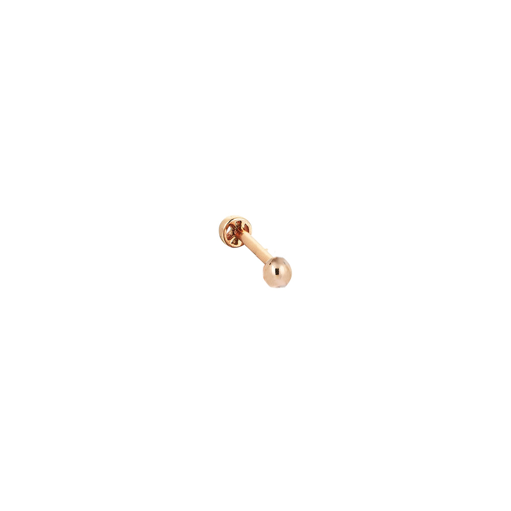 Ball Rose Gold Piercing