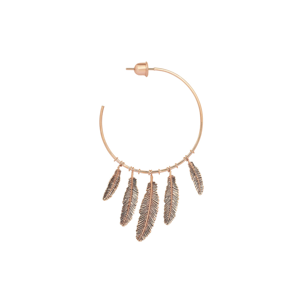 Maxi 5 Feather Hoop (Single)