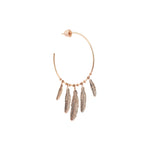 Maxi 5 Feather Hoop (Single)