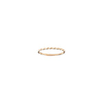 Thin Twist Ring - Gold