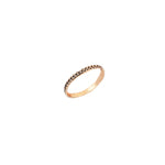1 Row Braided Ring - Gold