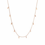 Drop Seed Necklace - Gold